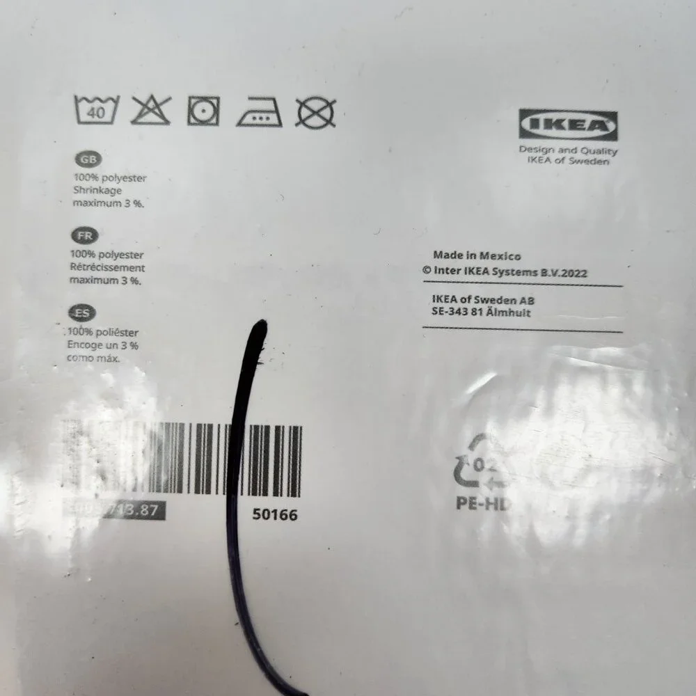 NEW Ikea Revlummer Brown Curtains 1 Pair (2 Panels) 55